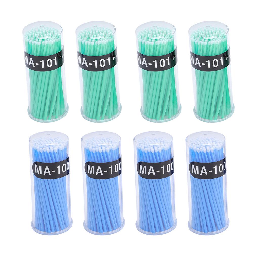 400pcs Micro Applicator Brushes Bendable Applicator Sticks Portable Micro Swabs for Home
