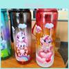 Unicorn Design Reusable Plastic Drinking Bottle With Leakproof Lid For Teens And Adults