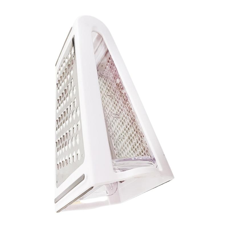 Double Sided Grater for Everyday Cooking Needs Feature Stainless Steel Cutter and a Comfortable Grip for Easy Handling