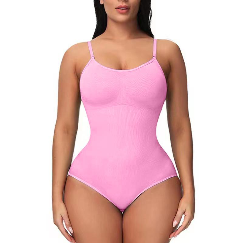 Nahtloser Shapewear-Body, Bauchsteuerkorsett, Damen-Ganzkörperformer, Tanga, bequeme Bauchunterwäsche zum Abnehmen