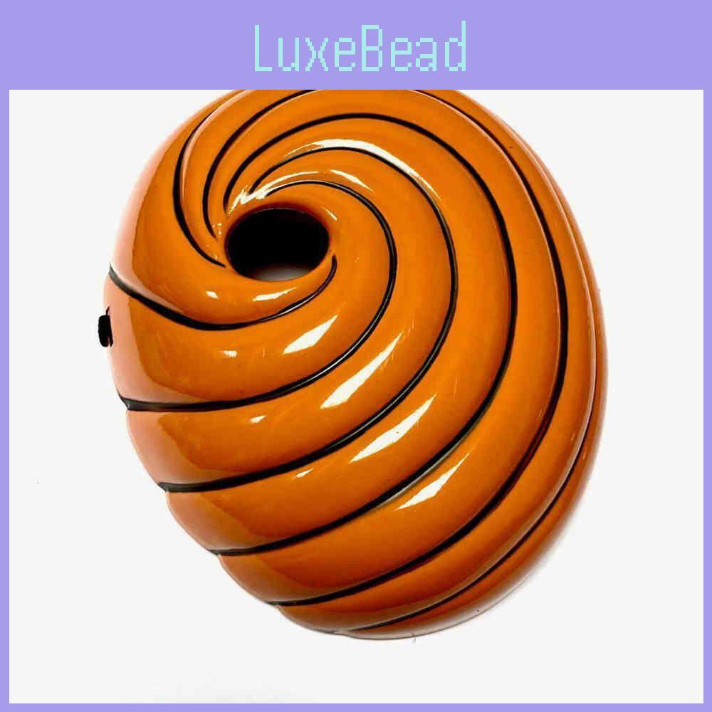 Naruto Tobi-mask av hög kvalitet i harts för Halloween Cosplay-kostymer