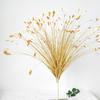 1pc Heads Peacock Grass Artificial Plants Pampas Grass Reed Flower Arrangement Home Bedroom Wedding Decorations Fake Flowers