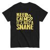 Women Men's T-Shirt Cotton Tops Summer Fashion Street Short Sleeve Tee Shirts 3D Snake Print Tees Female Male Clothing