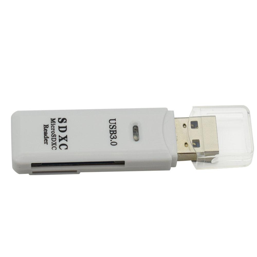 Card Reader USB 3.0 USB Adapter SDXC TF 2 In 1 For Tablets PC Laptop Computer Mini Portable USB3.0 TF Card Reader For Desktops