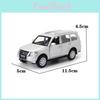 Alloy Mitsubishi Pajero Suv Offroad Model With Inertia Control For Kids Playroom Collection