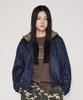 UNIVERSE GARMENT Two-Way Windbreaker Jacket_Navy