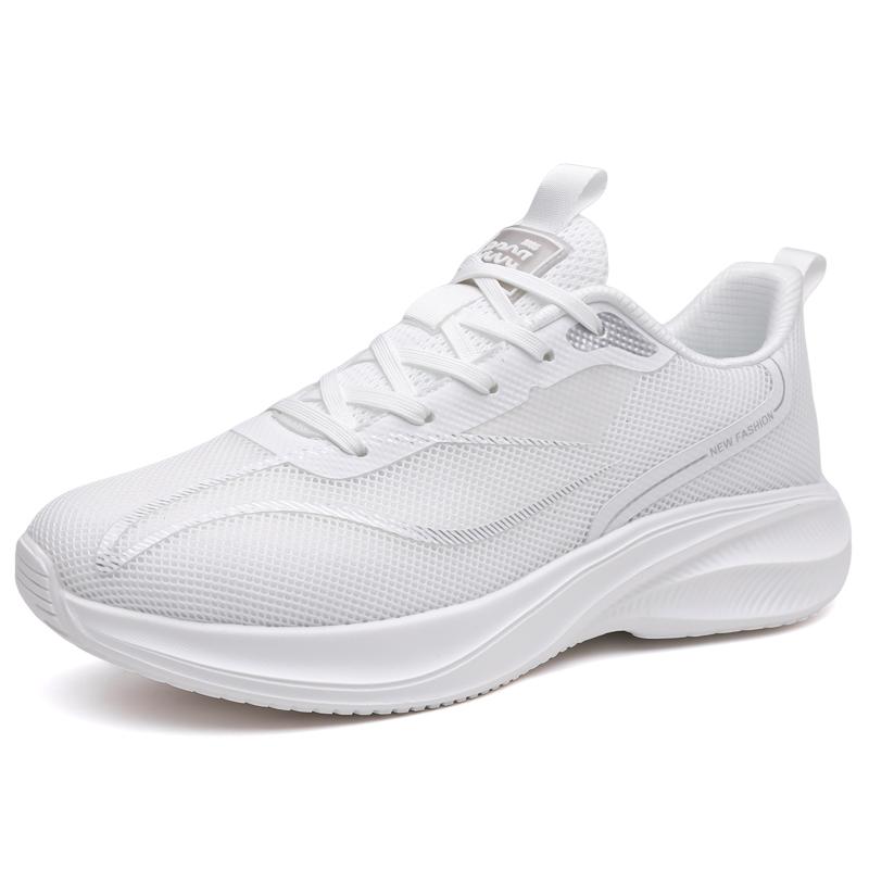 Fashion Sneakers Comfortable lightweight and casual style Leisure outdoor sports walking Black and white minimalist shoes Trendy New