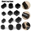 Table Round Bottom Floor Protectors Non-Slip Covers Silicone Pads Furniture Feet Chair Leg Caps