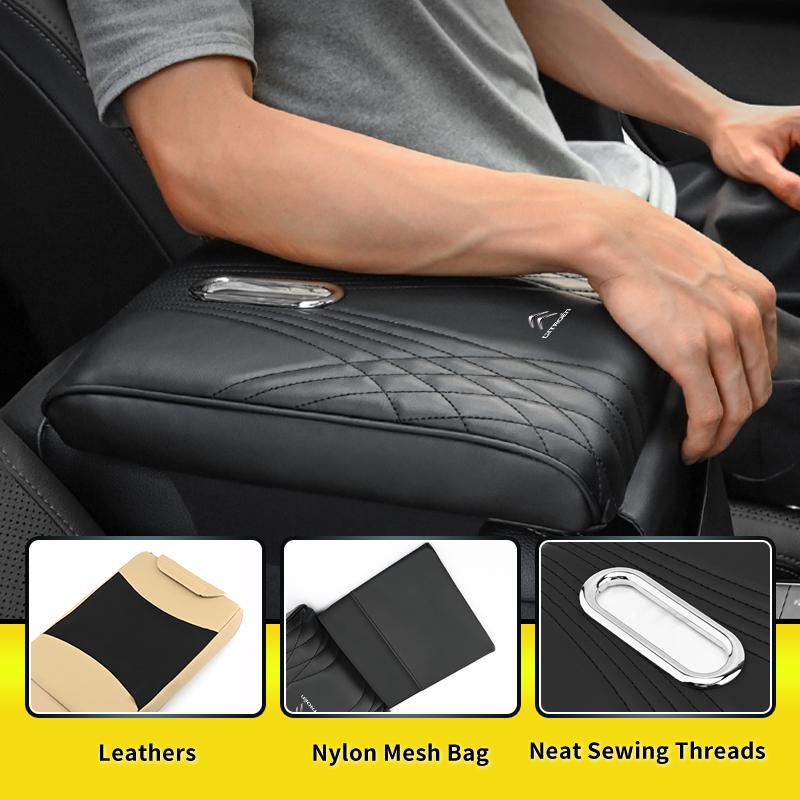 Car Armrest Box Tissue Box PU Leather For Citroen C4 C3 C5 C1 C3 Berlingo Celysee Cactus Picasso Aircross Saxo Grand