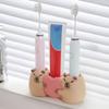 Electric Toothbrush Holder Cute Bathroom Tooth Brush Holder Decorative Toothpaste Stand Capybara Design for Couples Kids Family