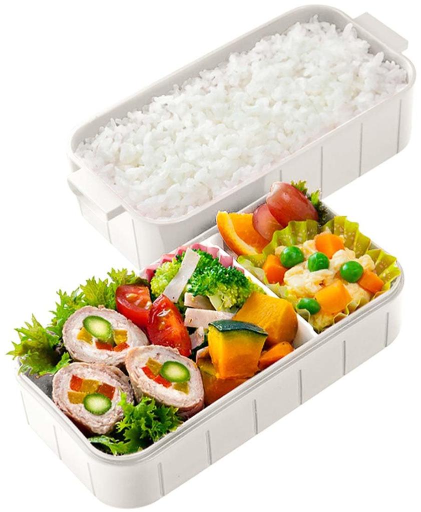 Skater Bento and Made in Box, "Me Roboco," 600ml, Antibacterial, Two-Tier, Japan, YZW3AG-A