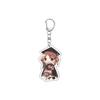 55MM Anime Puella Magi Madok Keychain Kaname Madoka/Akemi Homura/Miki Sayaka Key Chain Acrylic Model Plate Christmas Gifts