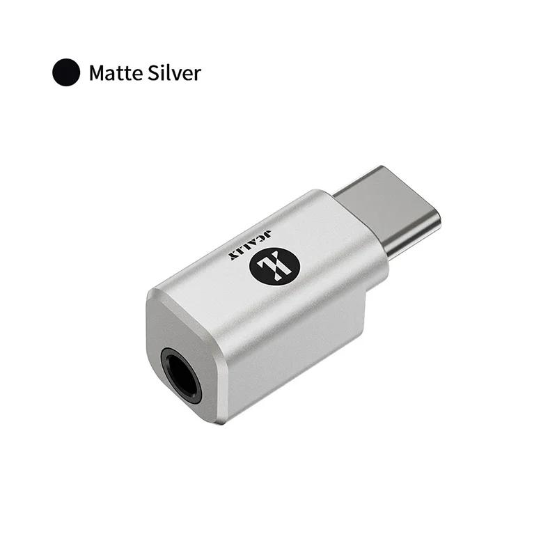 JCALLY JA56 ALC5686 Type-c to 3.5mm HIFI Adaptar Amp DAC 384kHz/32bit JM08L MN In-ear