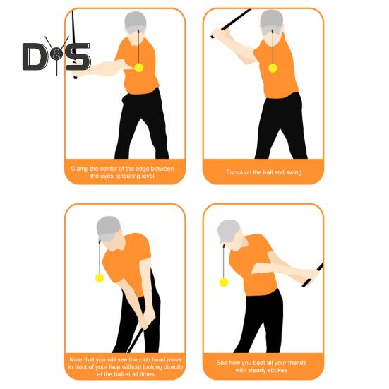 Trener zamachu golfowego Piłka do zamachu Korekcja postawy Pomoc do treningu golfowego Ramię Przedramię Łokieć Nauka postawy Sprzęt do ćwiczeń dla mężczyzn i kobiet