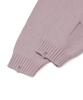 XTONZ Xtk037 Bow Knit Zip-Up (Vintage Pink)
