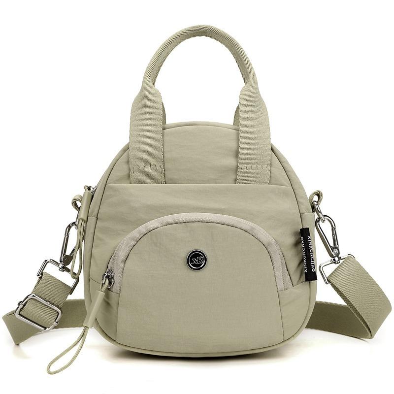 Neue einfache Handtasche lässige Schulter Messenger Bag Mama Einkaufen Handy Wechselgeldtasche große Kapazität Damentasche