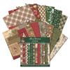 24 Sheets Cardstock Paper Pad 6x6 Inches Cardmaking Paper Merry Christmas  Themed Single-sided Patterns Scrapbook Paper Printing Decorative Paper