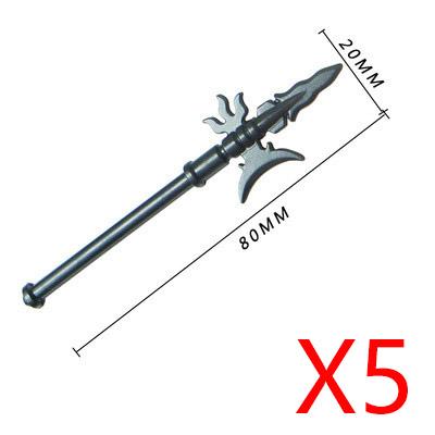 Medieval Solider Figures Castle Knights Weapons Sword Shields Accessories Trident Axes Bows Pickaxes Building Block Toys Gifts