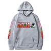 Anime Hunter X Hooded Sweatshirt Men Women Cotton-Lined Long Sleeve Pullover Streetwear Style