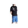 Calvin Klein Letter Print Fitted Crew Neck Short Sleeve T-Shirt Men Tops Black J30J325491-BEH
