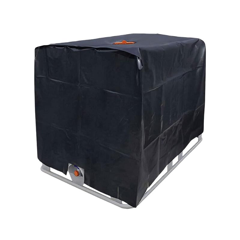Large Capacity Storage Cover 1000L Polyester Fabric Featuring Sun Block Layer For Outdoor Container