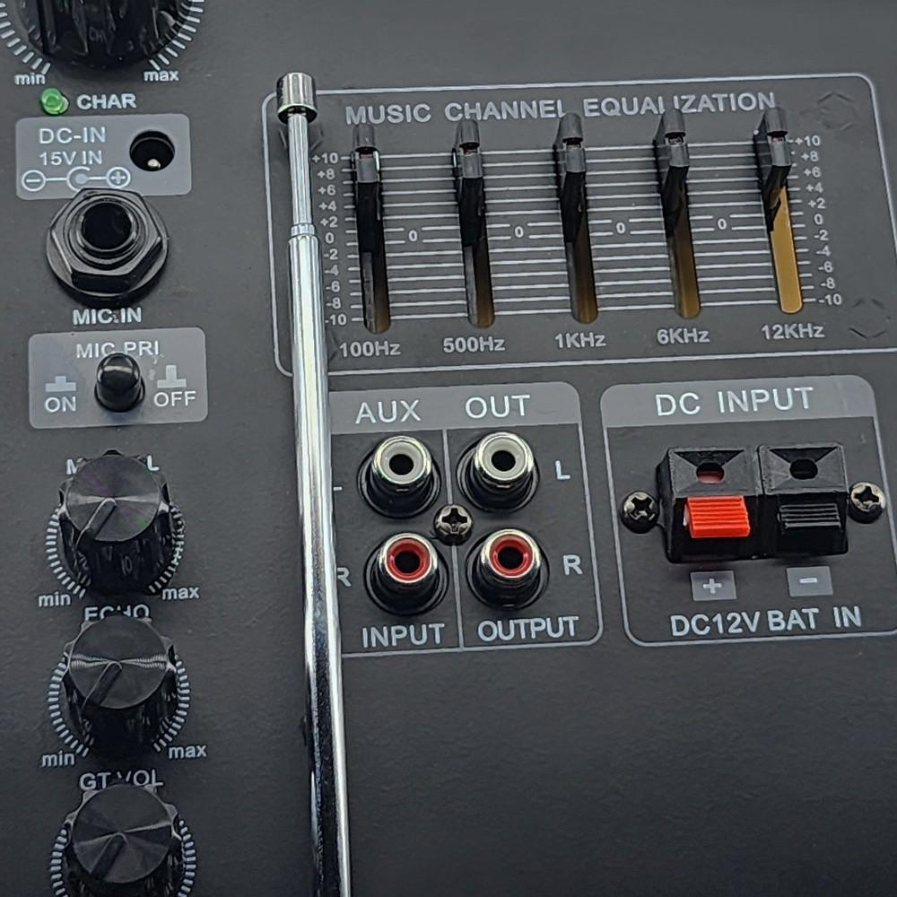 12V Digital Bluetooth 100W Amplifier Board for 8-18 Inch Speaker with Microphone Guitar U-Disk Input Recording Amplifiers Input 38 16 CM