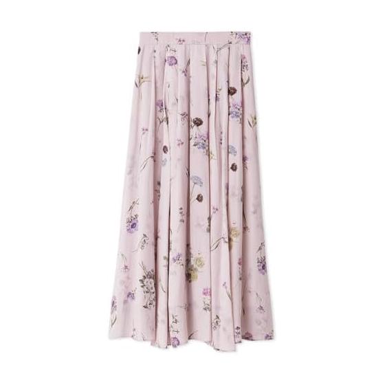 SNIDEL Floral Print Flare Skirt SWFS261085 Women s