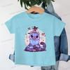 Cotton Kids T-shirt K-Pop Demon Hunters Tiger Shirt Fans Gift Toddler Girl Boy KPop Demon Hunters Tiger Short Sleeve Tshirt 2025