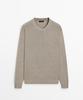 Masimodutti Merlin Cotton Linen Knit Sweater