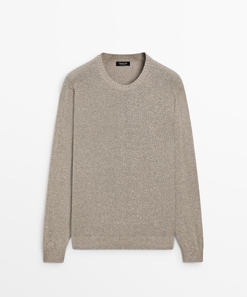 Masimodutti Merlin Cotton Linen Knit Sweater