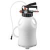 Transmission Fluid Pump, 8 L Capacity, Pneumatic Oil Fluid Extractor ATF Refill Dispenser Transfer Pump Wit 15 ATF Adapters, Oil Extractor Dispenser