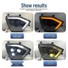 Sinotruk Howo N7G/N6G/N5G Headlight Assembly with Electric Adjustment, High Brightness, Suitable for New N Series