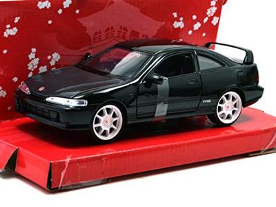 JADA TOYS 1995 HONDA INTEGRA JADA TOYS měřítko Tuners 1955 Honda Integra Type R 124SCALE "JDM TUNERS" " TYPE-R (SPECIFIKACE PRO JAPONSKO) (ČERNÁ)" 124 "JDM Tuners"