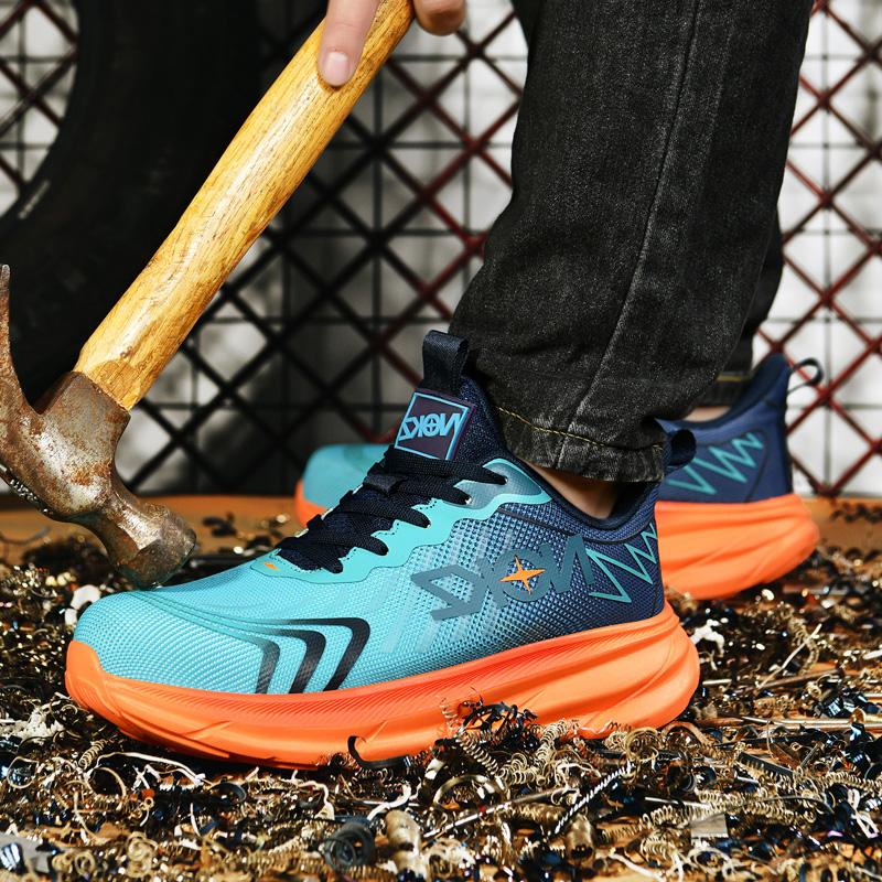 Men's Military Tactical Boots Army Boots Men Side Zipper Military Boots Men Anti-Slip Ankle Boots Work Safety Shoes Hiking Shoe