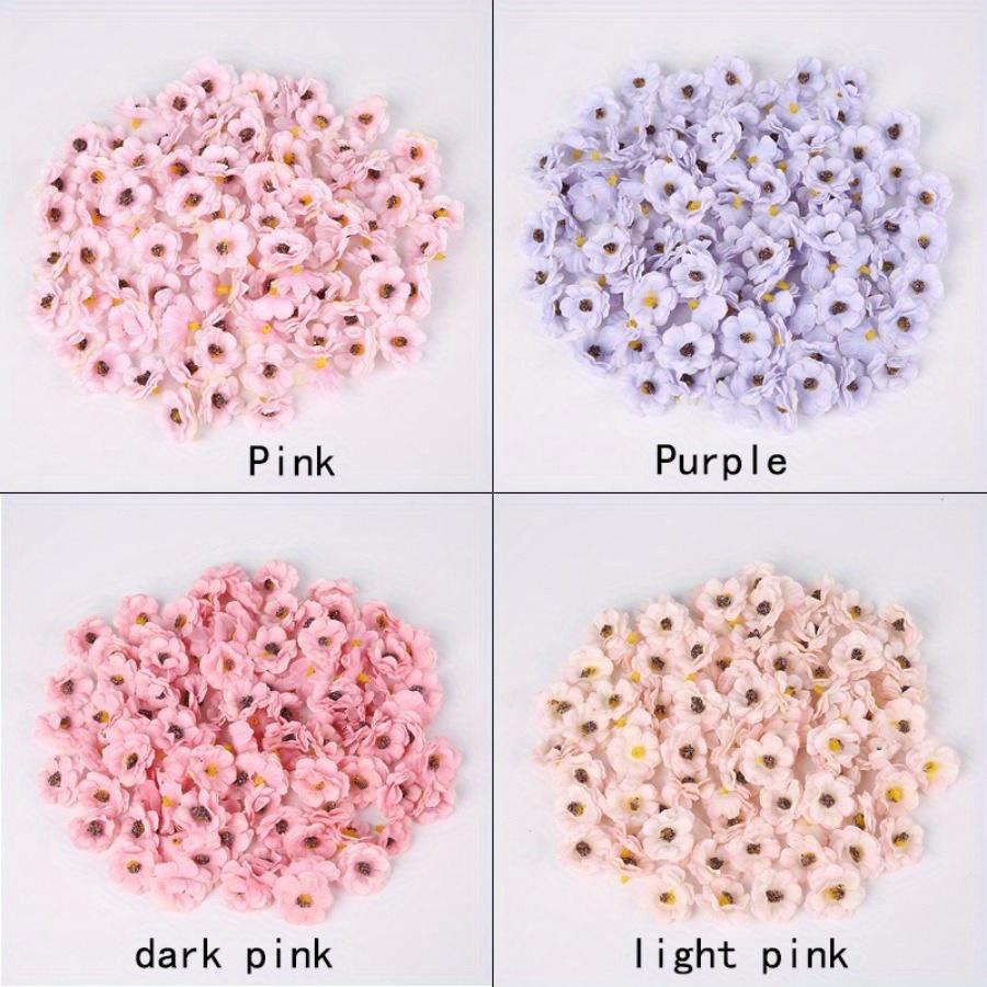 20Pcs 3cm Multicolor Daisy Flower Heads Mini Silk Artificial Flowers for Wedding Home Decoration Christmas Wreath Scrapbooking