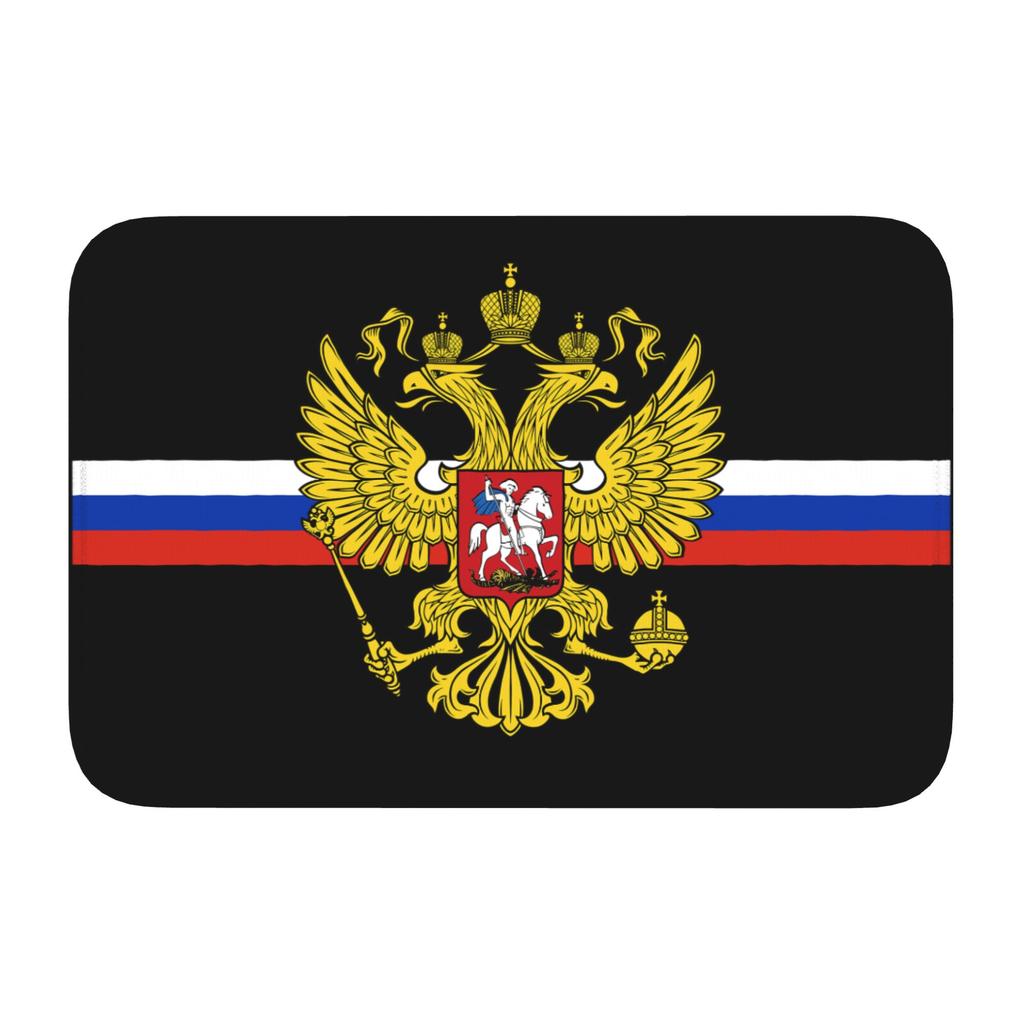 Custom Russian flag Doormat Non-Slip Entrance Kitchen Bath Door Floor Mats  Garden Rug Carpet Footpad
