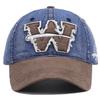 Unisex Washed Cotton Baseball Cap W Letter Embroidery Outdoor Casual Classic Hat for Women And Men