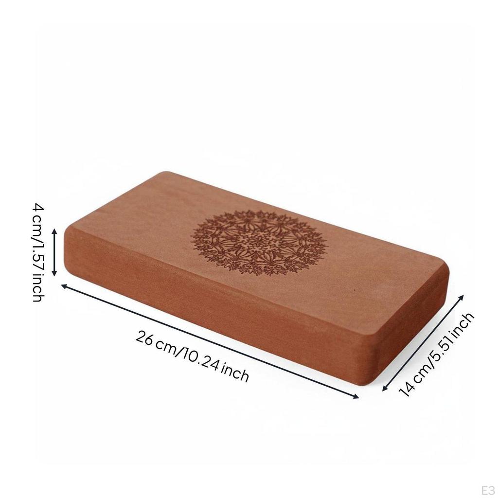 Stretching Block NonSlip Surface Dance Practice Lightweight FirmDensity Foam Fitness for