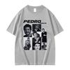 Pedro Pascal Classic Actor Print T Shirt Unisex Fashion High Quality Cotton Tshirt 90s Vintage Short Sleeve Tshirt Top