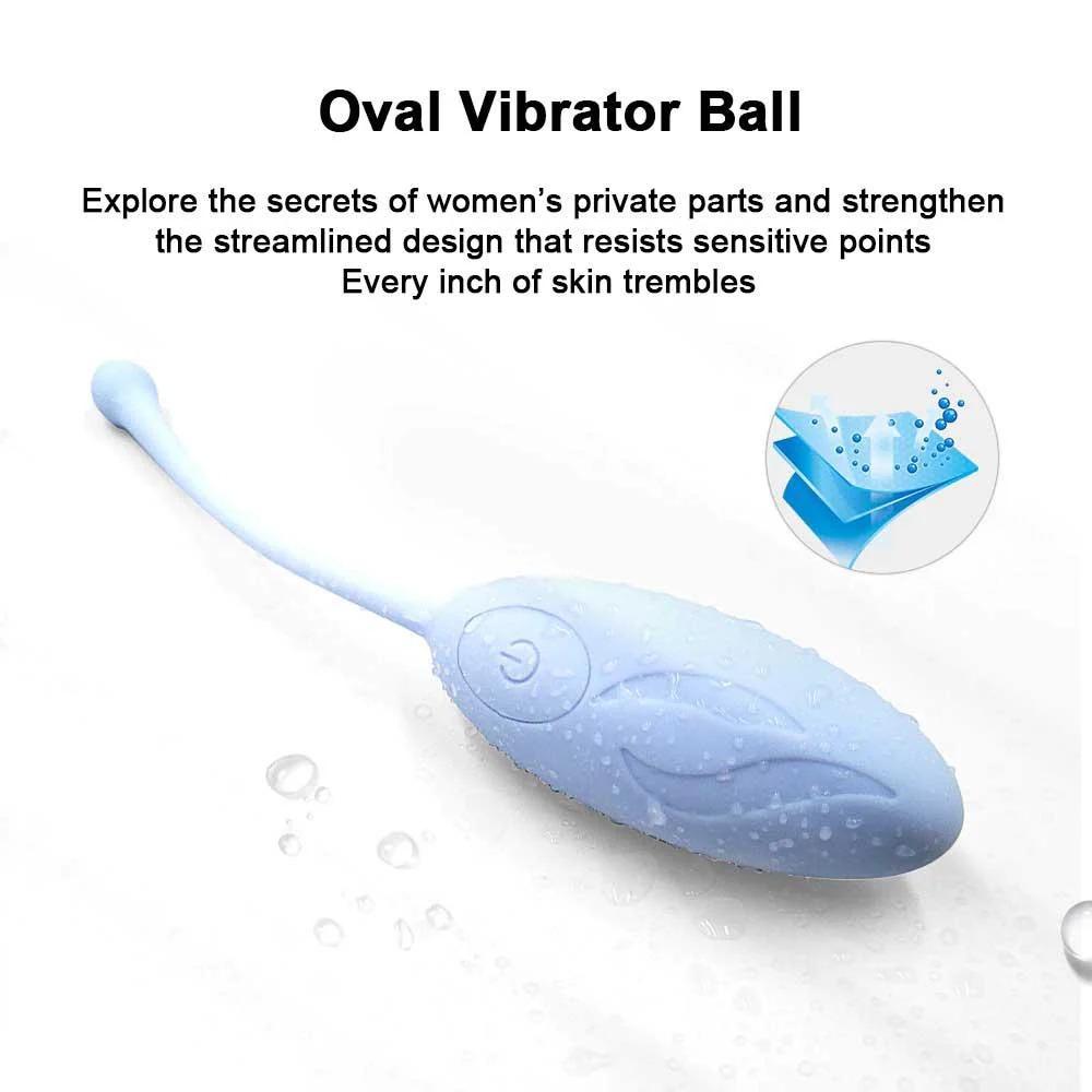 Remote Control G-Spot Simulator Egg Vibrator