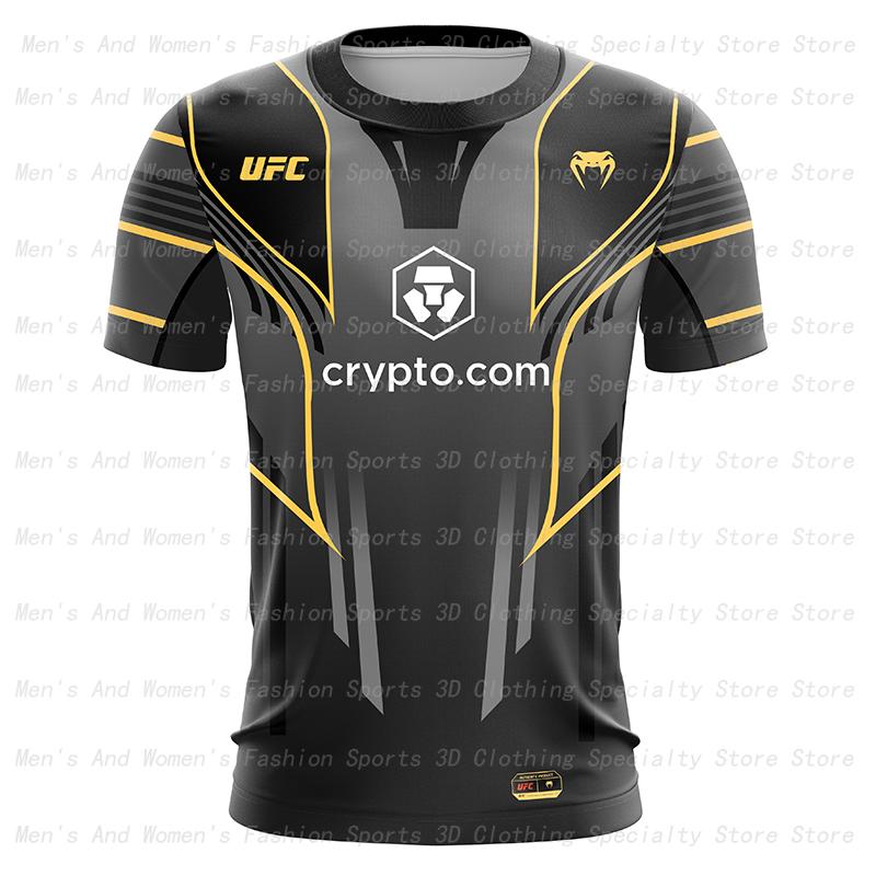Boxing Match Boxing UFC Series Short Sleeve Extreme Sports Fighting Speed Drying Top Wrestling T-shirt
