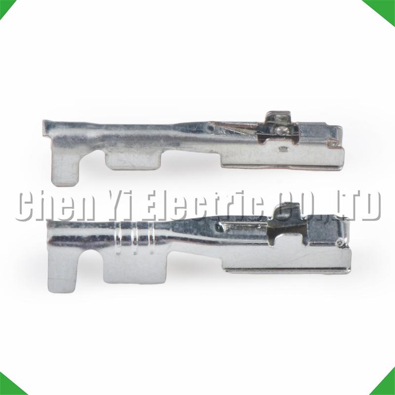 50 Pcs 1.0 1.8 Mm Male or Female Wire Crimp Pins For 175265-1 175269-1 Sheath Automotive Connectors Wire Harness Plug