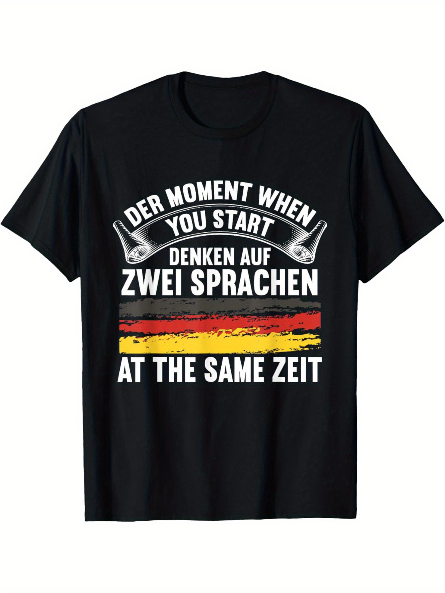 German Roots Germany Deutschland German Language design100 cotton Oneck short sleeve casual printed mens Tshirt S