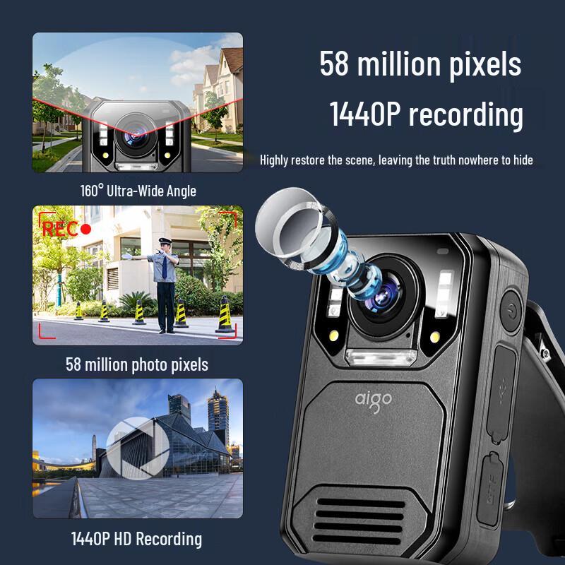 Aigo DSJ-T7 Portable HD Body Camera (CN version)