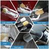 Auto-Detaillierungsbürste, superweiche Auto-Innenraum-Detailbürste mit synthetischen Borsten, Auto-Armaturenbrett-Staubwedel-Bürsten-Zubehör