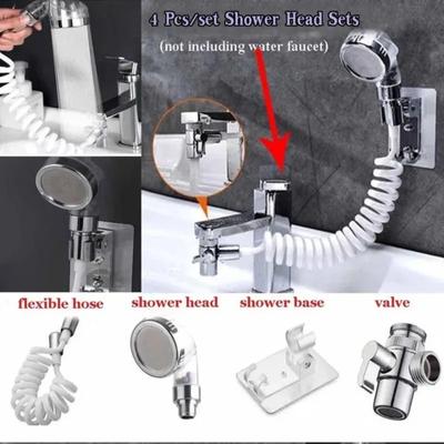 4 Pcs/set Shower  Sets Bathroom Spray Hose Hair Washing Shower Accessories