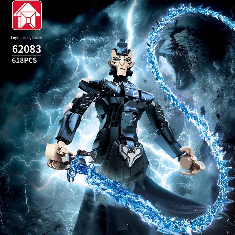 

Le Yi 62082-3 Нечжа и Шэнь Гунбао Высокосложный блочный конструктор для мальчиков