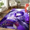 Raiden Shogun Rug Floor Mat for Living Room or Bedroom Soft and Comfortable Carpet a Gift for Birthday and Holiday.DFF0925378