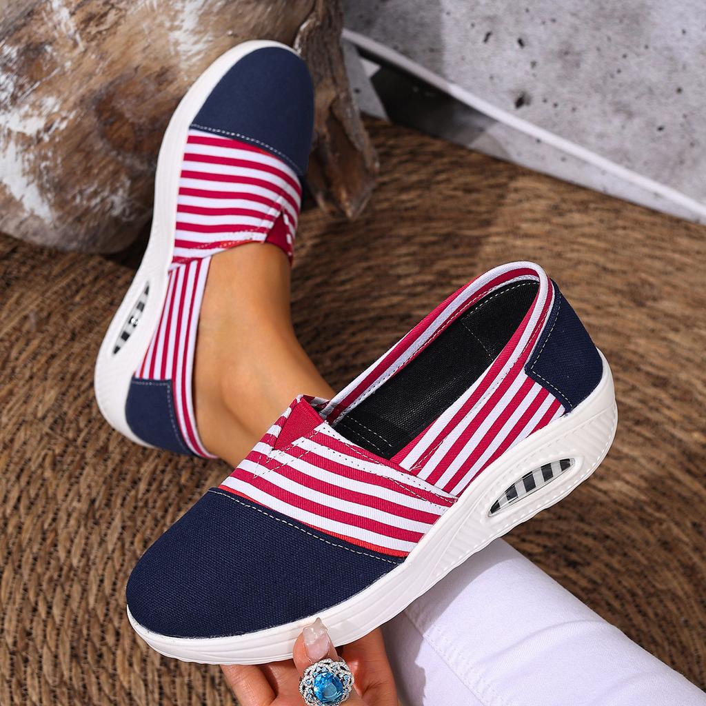 2025 Spring and Autumn New Large Size Shoes Women's Wedge Heel Light Single Shoes One Pedal Women's Shoes Foreign Trade Women's Shoes