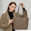 Niche Retro Single Shoulder Tote Bag 2025 New Large Capacity Genuine Leather Handbag Textured Casual Women's Bag Crossbody Bag